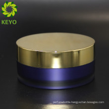 100g empty body butter use acrylic cosmetic jar with gold cap